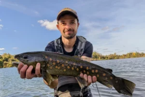 pêche à la mouche en réservoir